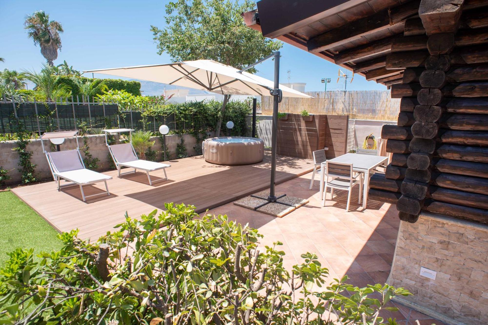 Chalet Seaview By Ar Group Hotels Isola delle Femmine Esterno foto